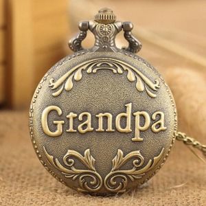 Grandpa Pocket Watch NEW Gift for Papa Birthday Christmas